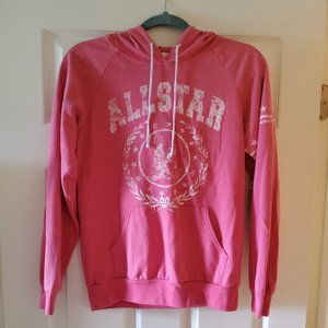 Pink hoodie size M